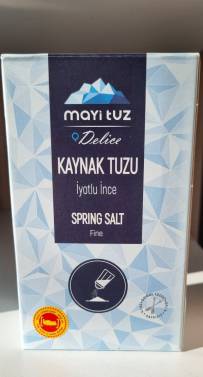 MAYİ ÖĞÜTÜLMÜŞ SOFRA TUZU 600 GR 1