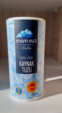 ÖĞÜTÜLMÜŞ SOFRA TUZU 250 GR 1